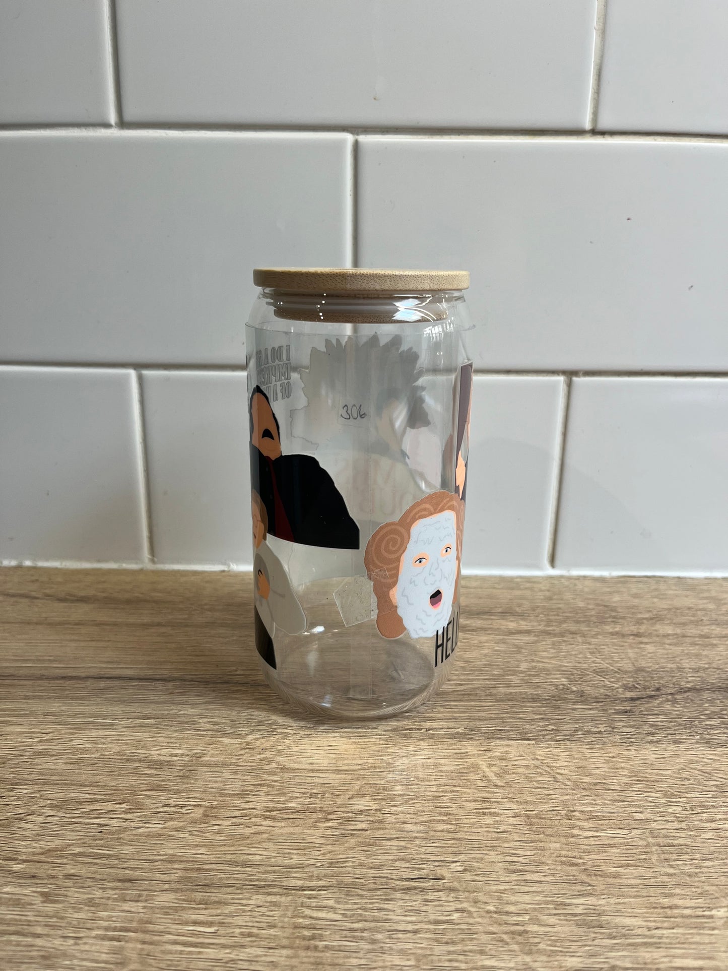 glass cup #306