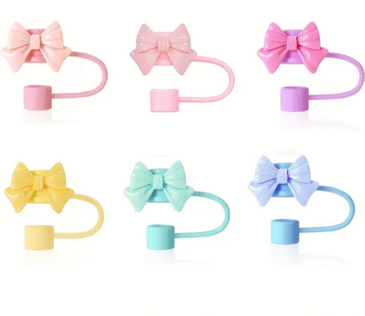 Bow straw topper