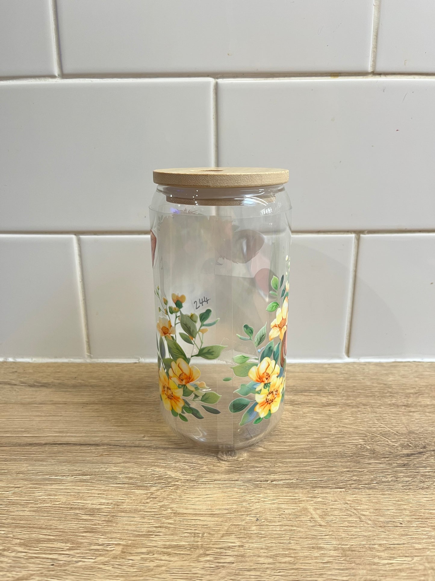 glass cup #243