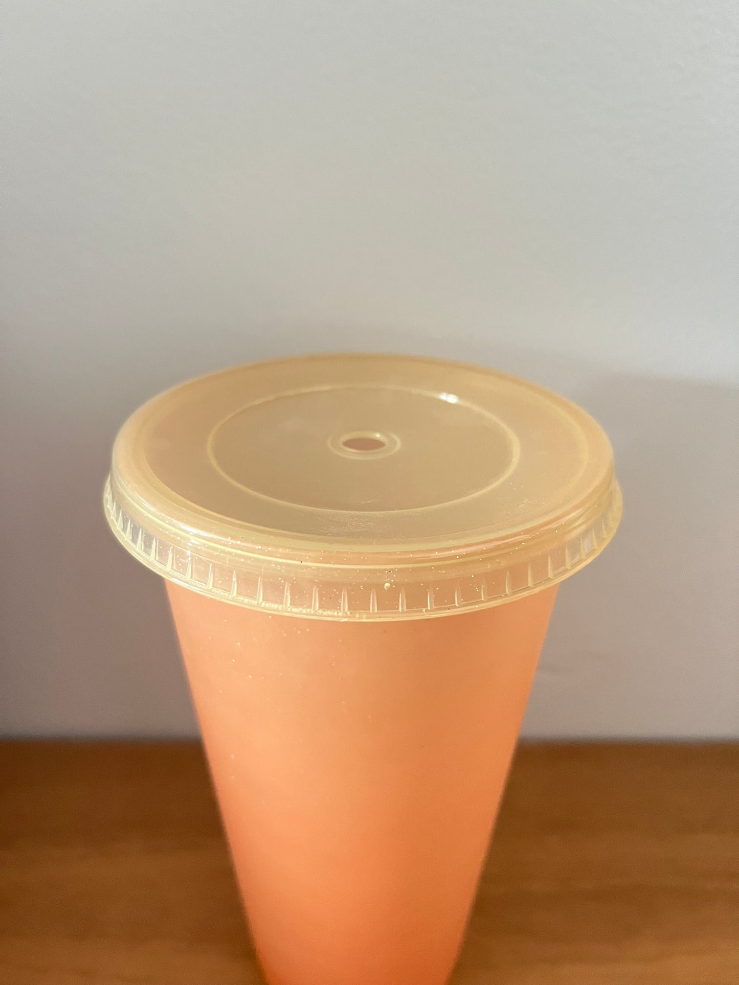 24oz colour changing cold cup with lid