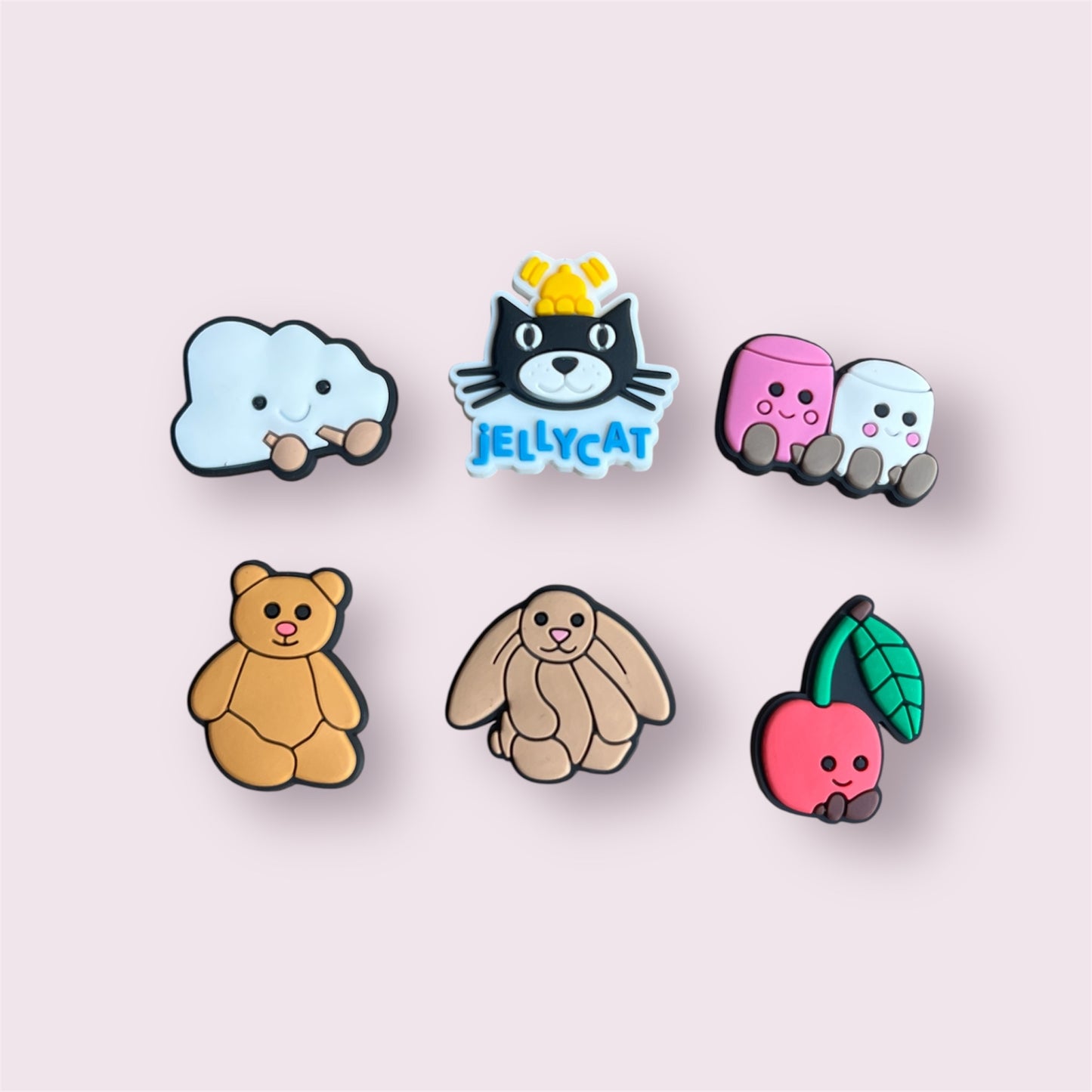 jelly teddy croc charms