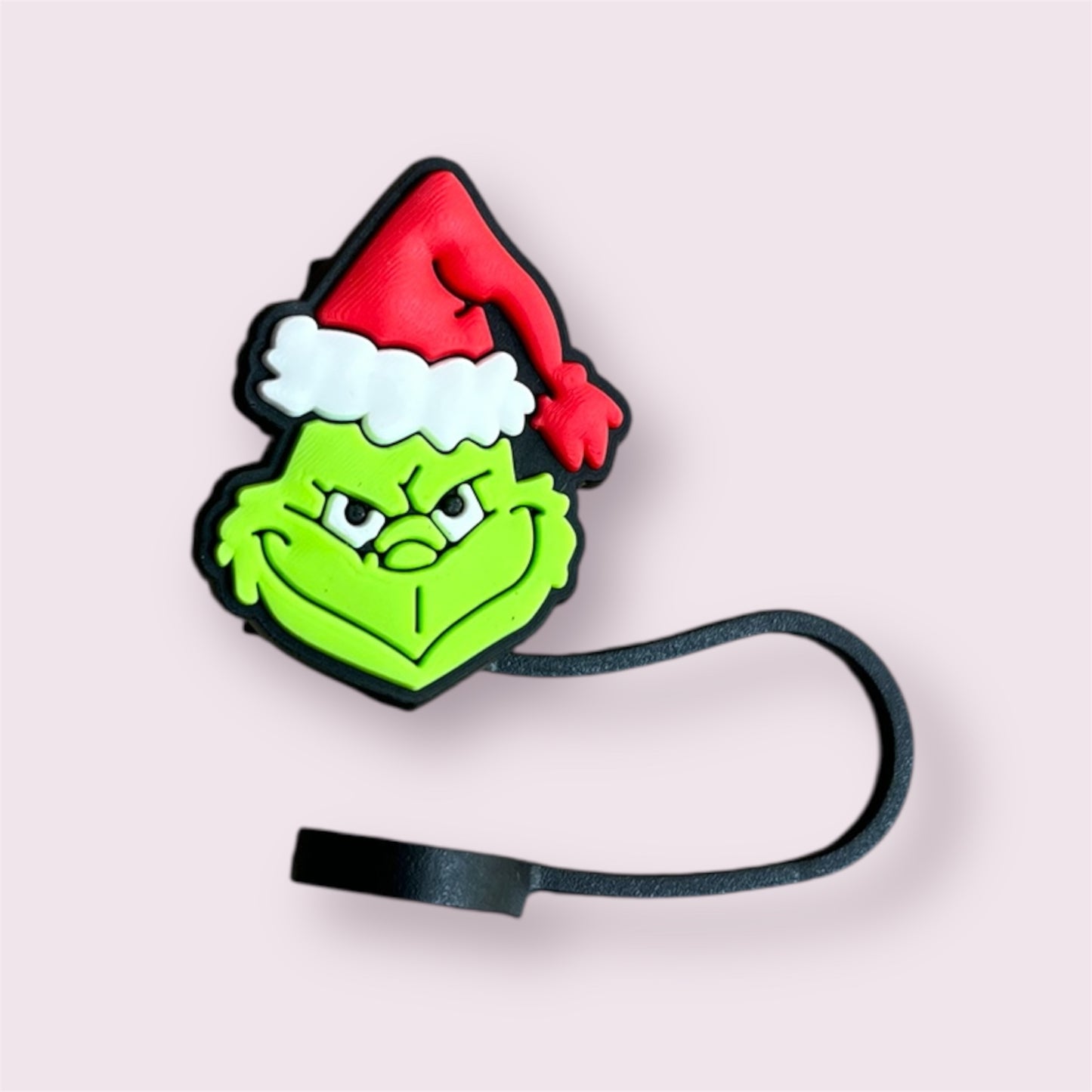 christmas straw topper