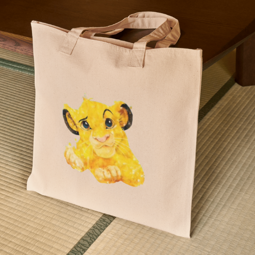 lion tote bag